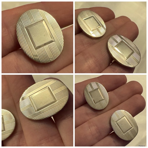 Tiffany & Co AUTHENTIC Vintage 925 Sterling Silver Cufflinks Cuff Links - Picture 8 of 16